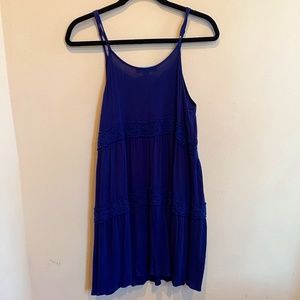 Navy/Royal Blue Spaghetti Strap Light-weight Dress